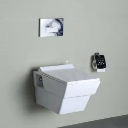 InArt Ceramic Wall Mounted, Wall Hung, Western Toilet