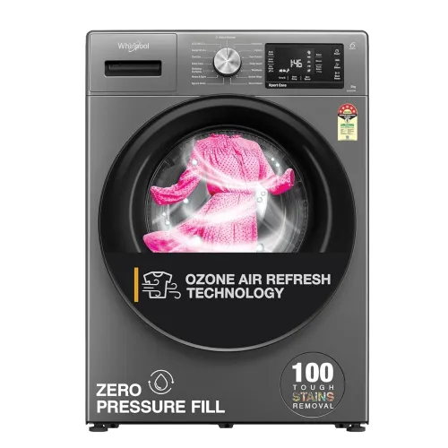 Image of Whirlpool 9Kg 5★ Inverter Front Load Washer (1200 RPM, In-Built Heater), XO9012BYM52E