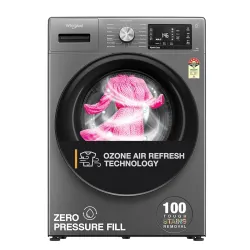 Whirlpool 9Kg 5★ Inverter Front Load Washer (1200 RPM, In-Built Heater), XO9012BYM52E