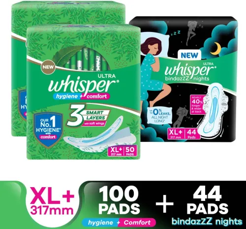 Image of Whisper Combo of Ultra Clean and Bindazz Nights XL