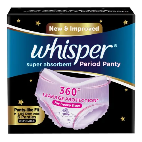 Image of Whisper Super Absorbent Period Panty