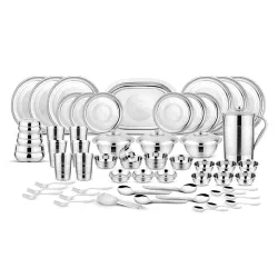 WHITESTAR Stainless Steel Dinner Set 61pcs
