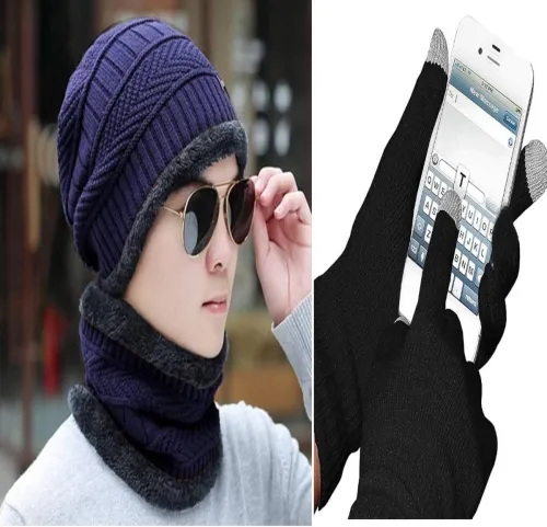 Image of WIDERZONE Solid Men Muffler