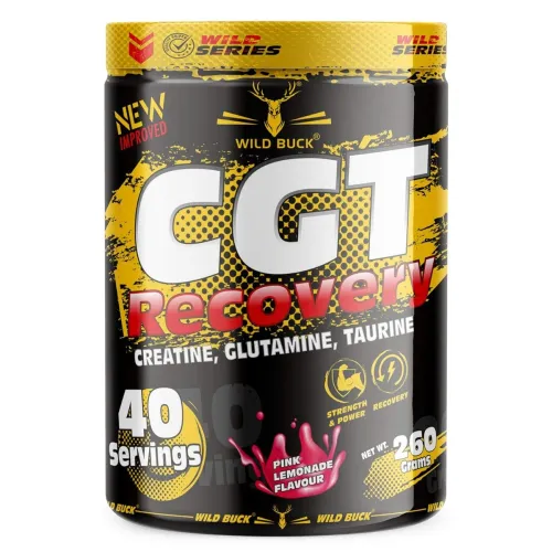 Image of Wild Buck CGT Recovery - Creatine, Glutamine & Taurine|Supports Strength & Power|