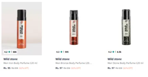 Image of Wild stone Brand Perfume @ Up to 62% Discount