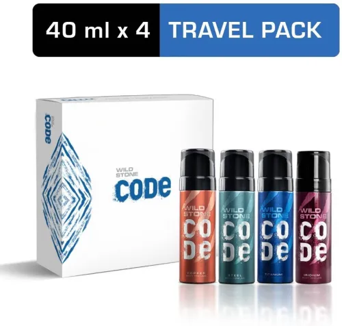 Image of Wild Stone CODE Bodyspray pack of 4