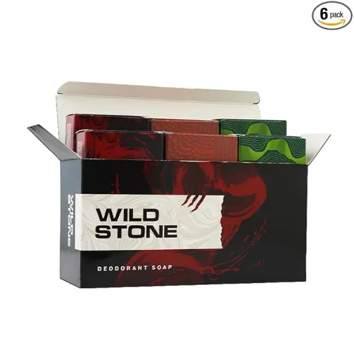 Image of Wild Stone Soap Combo for Men, Pack of 6