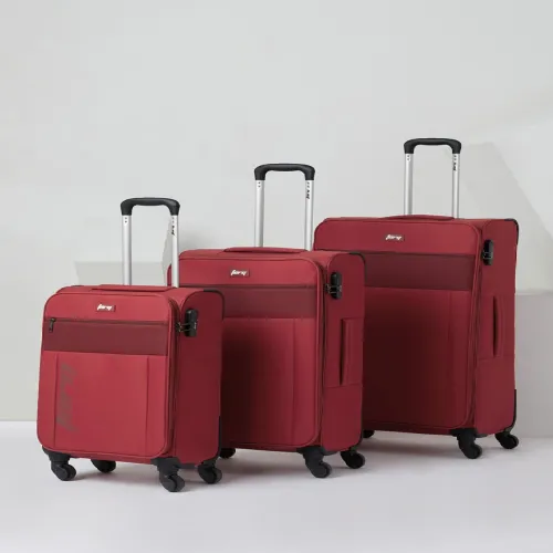 Image of Wildcraft Set of 3 Brooks Torq Trolley Suitcases