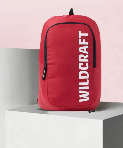 Image of Wildcraft Small 15 L Backpack Tuck Pack Basic Plu (Red)
