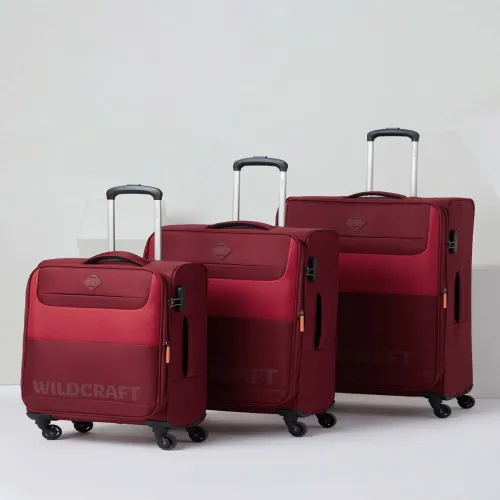 Image of Wildcraft Unisex Capri Set of 3 Trolley Suitcases