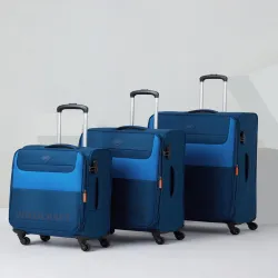 Wildcraft Unisex Capri Set of 3 Trolley Suitcases - Cabin, Medium & Large