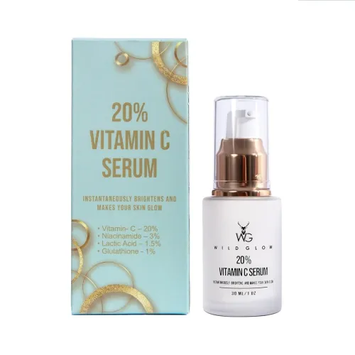 Image of WildGlow 20% Vitamin C Face Serum 30ml