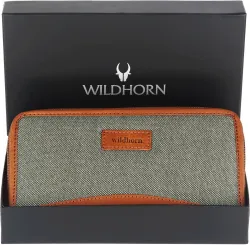 WILDHORN Women Casual Wallet (12 Card Slots)