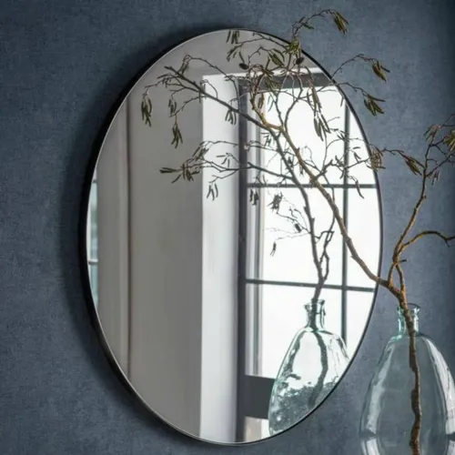 Image of windowera 3.5 MM round 12'' inch Bathroom Mirror