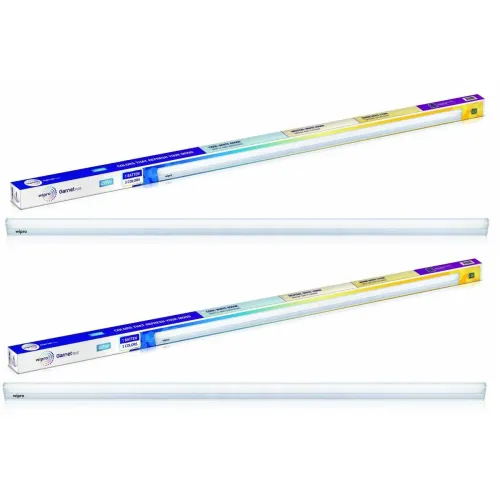Image of wipro 22W LED Multicolor Batten Light, Pack of 2
