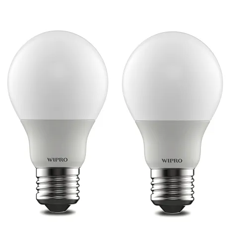 Image of Wipro 5-Watt LED Bulb, Pack of 2