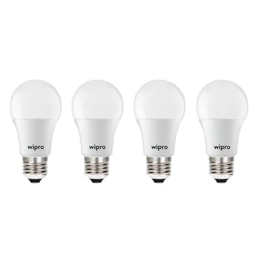 Image of wipro Garnet Base E27 5-Watt LED Bulb Pack of 4