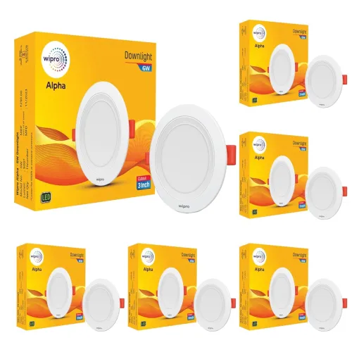 Image of Wipro 6W Alpha Downlight PO6