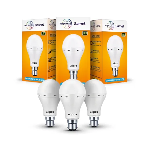 Image of Wipro Garnet 12w LED Emergency Bulb PO3