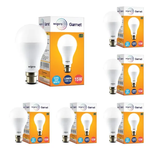 Image of Wipro Garnet 15W LED Bulb