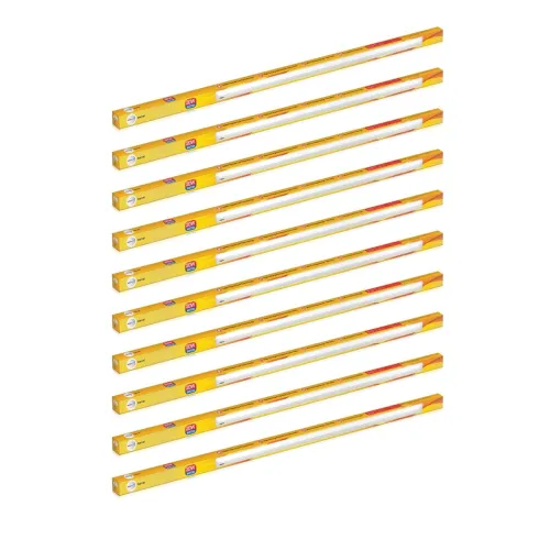 Image of wipro Garnet 20W LED Batten | 4Feet, Pack of 10