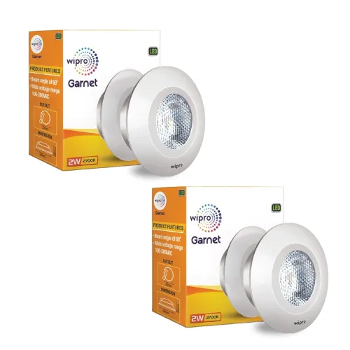 Image of wipro Garnet 2W LED Integrated Spotlight