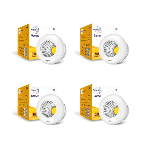 Image of Wipro Garnet 3W LED Cabinet COB Pack of 4