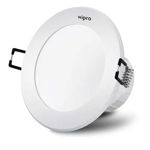 Image of wipro Garnet 5W Round Downlight Junction Box | Red |.