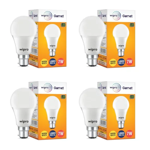 Image of wipro Garnet 7W LED Bulb for Home & Office