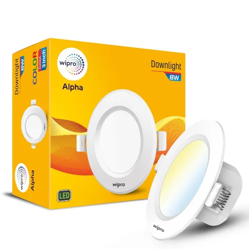Image of Wipro Garnet 8W LED Downlight
