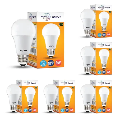 Image of wipro Garnet 9W LED Bulb 