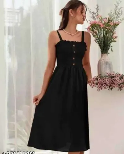 Image of Women A-line Maroon Dress
