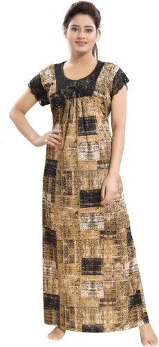 Image of Women Nighty (Black)