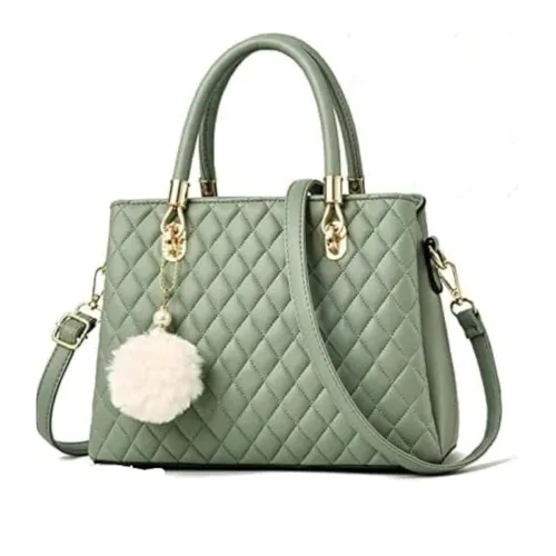 Image of women's pu leather handbag shoulder bag