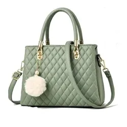 womens pu leather handbag shoulder bag