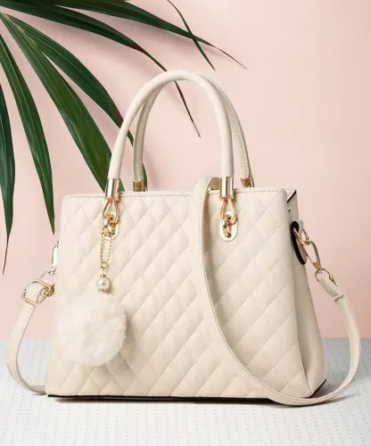 Image of Women White Hand-held Bag