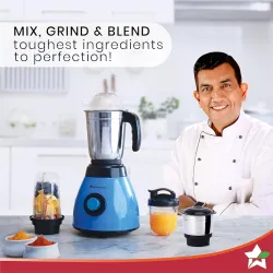Wonderchef Acura Blender Pro Mixer Grinder 500W