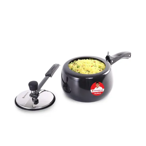 Image of Wonderchef Taurus Hard Anodized Inner Lid Pressure cooker