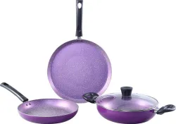 WONDERCHEF Tivoli Induction Bottom Non-Stick Coated Cookware Set 4