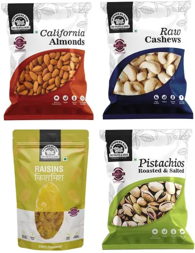 Image of WONDERLAND FOODS Dryfruits Combo Pack of 5 (500g)