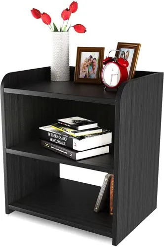 Image of WOOD MINE Engineered Wood Bedside Table