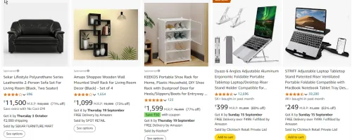 Image of Wooden Home Furniture 