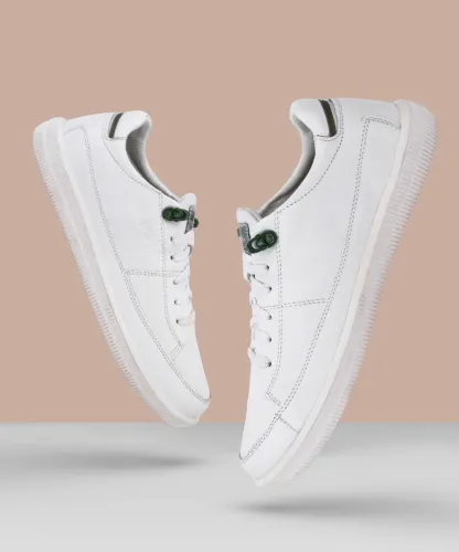 Image of WOODLAND Sneakers For Men (White , 7)