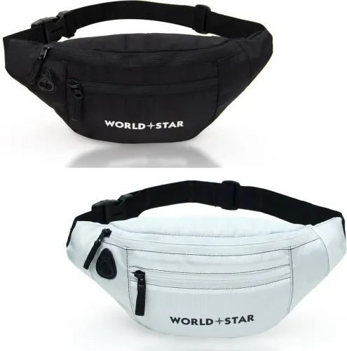 Image of Worldstar Small Hiking Trekking Travelling Sports Waist Pouch Cycling Walking Running Bags combo