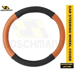 Woschmann Anti-Slip Leather Steering Wheel Cover