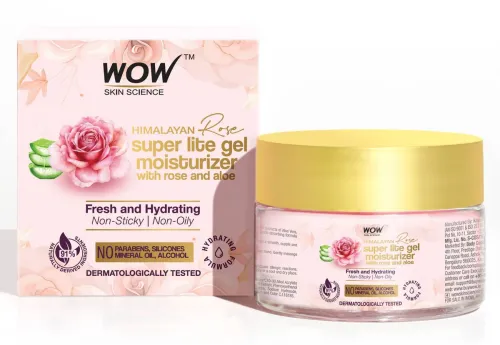 Image of WOW Aloe Rose Gel Moisturizer 50ml