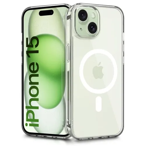 Image of WOW IMAGINE Back Case Cover for iPhone 15 (Transparent)