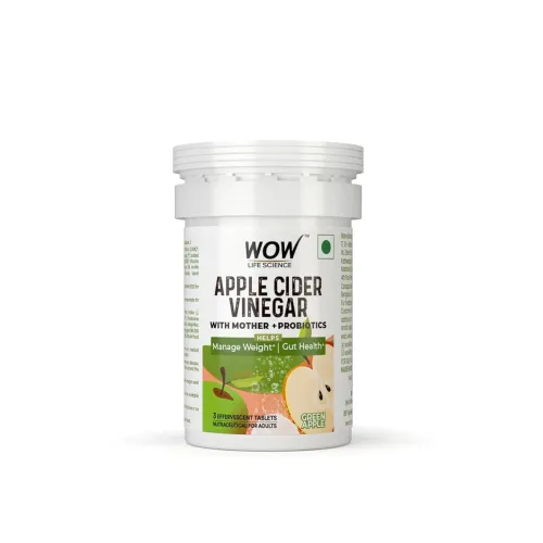 Image of WOW Life Science Apple Cider Vinegar Effervescent Tablets