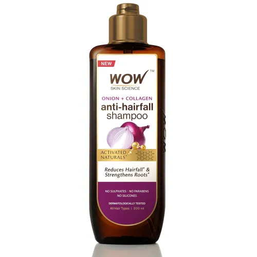 Image of WOW Onion Collagen Anti-Hairfall Shampoo