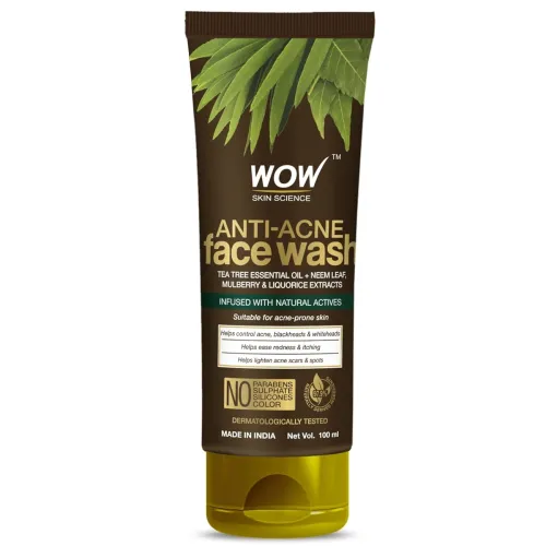 Image of WOW Skin Science Anti Acne Neem Face Wash